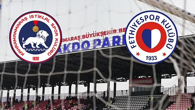 Fethiyespor, Kahramanmaraş İstiklalspor'a Konuk Oluyor