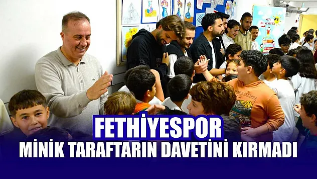 Fethiyespor, minik taraftarın davetini kırmadı