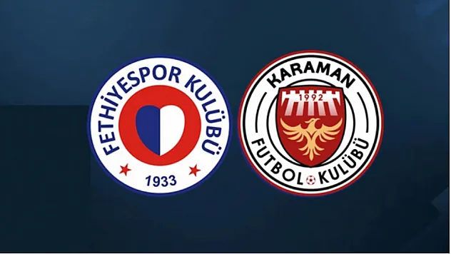 Fethiyespor'un Karaman FK karşısında ilk 11'i belli oldu