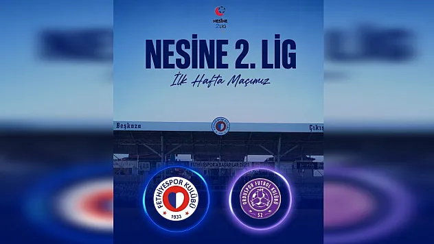 Fethiyespor, Yeni Sezona Taraftarı Önünde Başlıyor: İlk Rakip 52 Orduspor FK