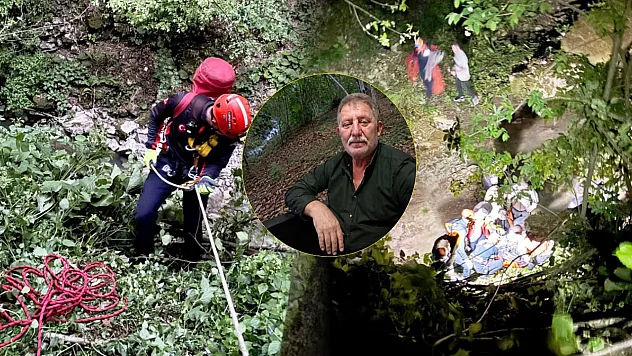 Fındık bahçesinden uçuruma düşen adam hayatını kaybetti