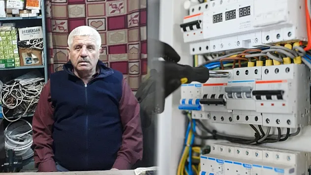 Fırın tamir ederken elektrik akımına kapıldı