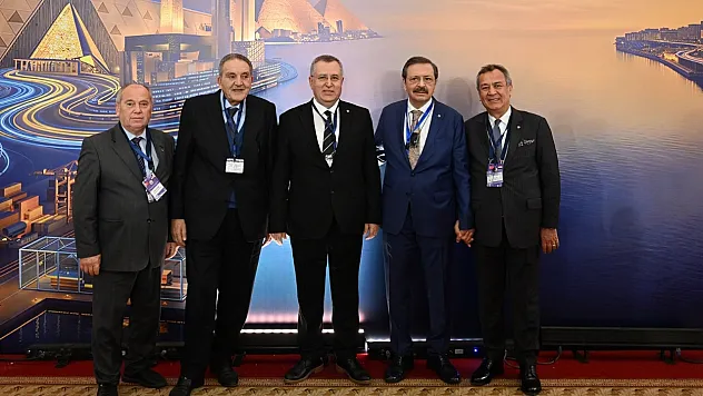 FTSO Başkanı Osman Çıralı, Türkiye–Mısır İş Forumu'na katıldı