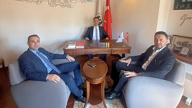 FTSO Meclis Üyeleri Levent Çimen'i ziyaret etti