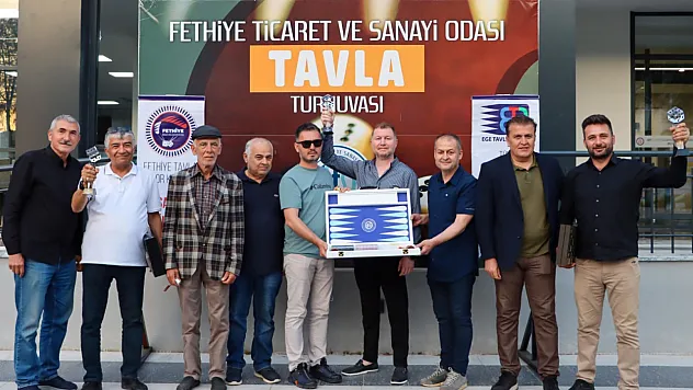 FTSO Tavla Turnuvası'nda Dostluk Kazandı