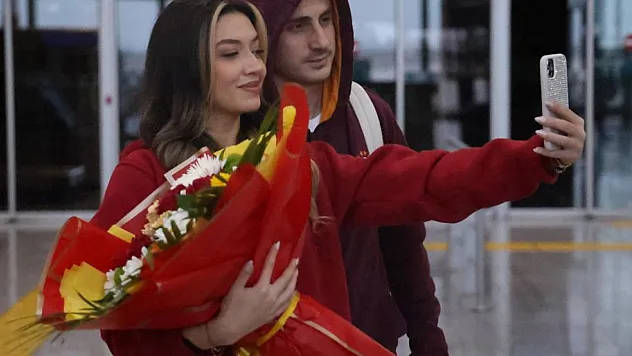 Galatasaray kafilesine Sivas'ta coşkulu karşılama