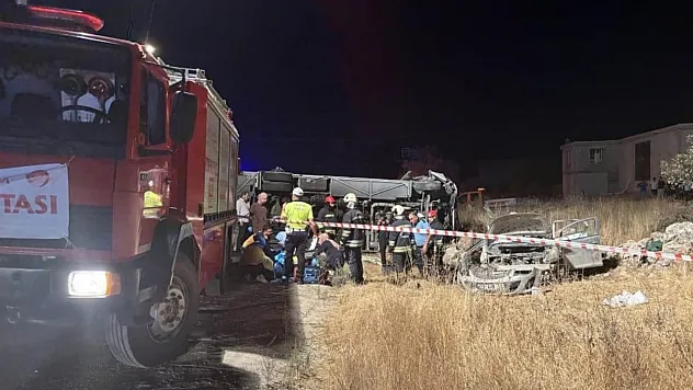 Gaziantep'te feci kaza: 5 ölü, 13 yaralı