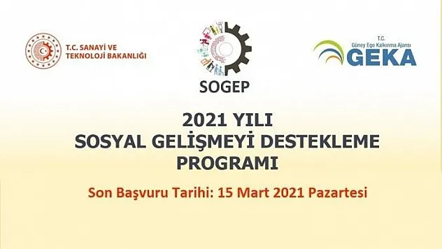 GEKA, SOGEP projeleri için proje önerisi bekliyor