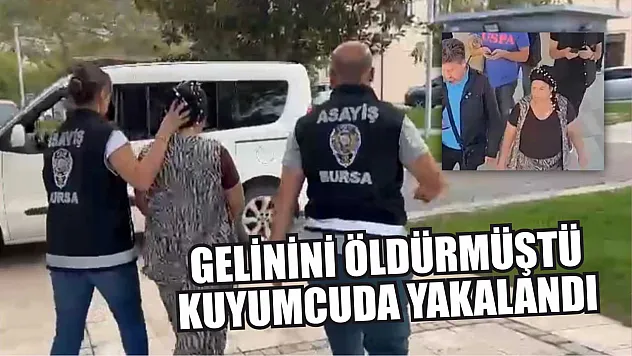Gelinini öldürmüştü, kuyumcuda yakalandı