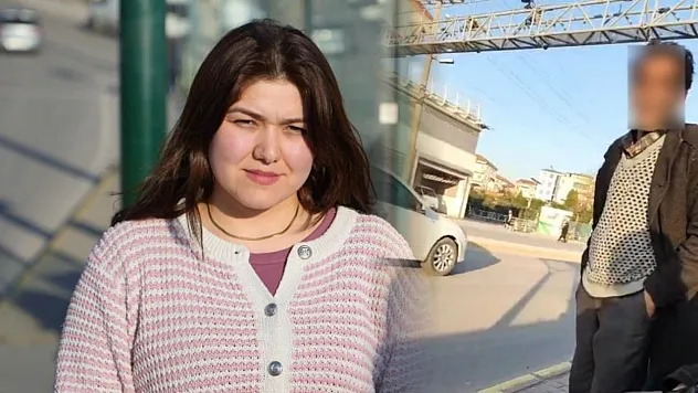 Genç kadın durakta tacizciyi saniye saniye kaydetti: 'Ben hovardayım, hovarda'