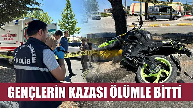 Gençlerin kazası ölümle bitti