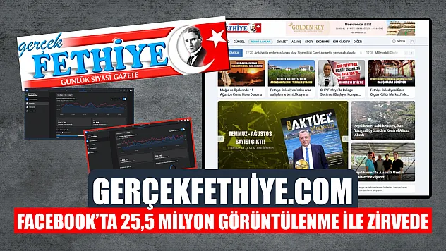 gerçekfethiye.com, Facebook'ta 25,5 Milyon görüntülenme ile zirvede