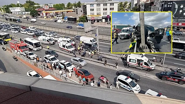 Gezi dönüşü kaza: 5'i ağır 13 çocuk yaralandı