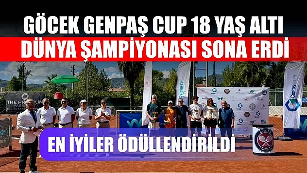 Göcek Genpaş Cup 18 Yaş Altı Dünya Şampiyonası Sona Erdi: En İyiler Ödüllendirildi