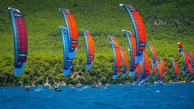 Gökova Körfezi'nde Formula Kite Avrupa Şampiyonası heyecanı