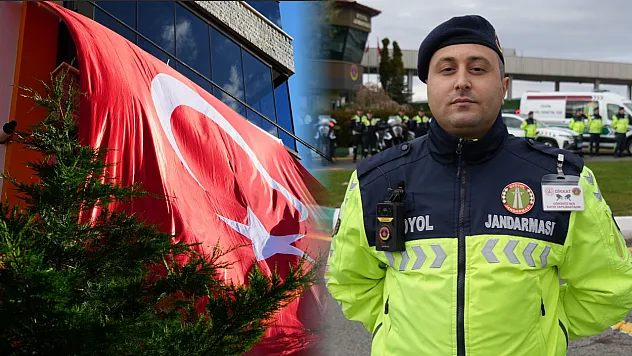 Görev başında şehit oldu, baba ocağı Türk bayraklarıyla donatıldı