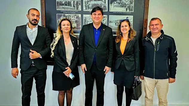 GÜLER'DEN BAŞKAN KARACA'YA ZİYARET