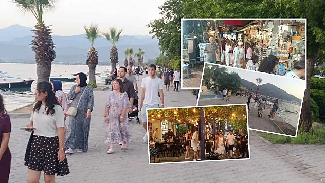 Gündüzü başka, gecesi başka: Fethiye'de yaz kalabalığı