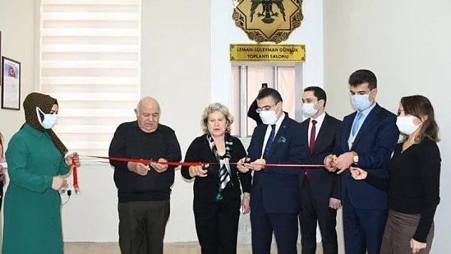 Günlük Ailesi tarafından yaptırılan toplantı salonu hizmete açıldı