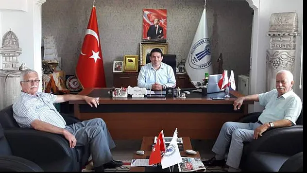 Esnaf Odaları Birliği Başkanı Şükrü Ayyıldız Seydikemer'de