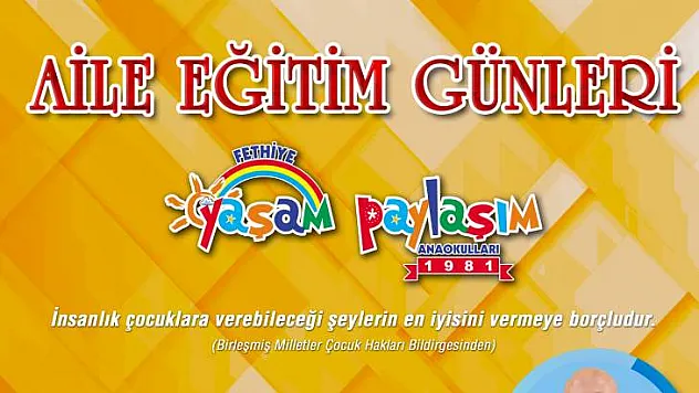 AİLE EĞİTİM GÜNLERİ İLGİ GÖRDÜ
