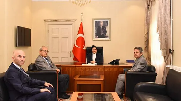 Sosyal Güvenlik Haftası Dolayısıyla Vali Civelek'e Ziyaret