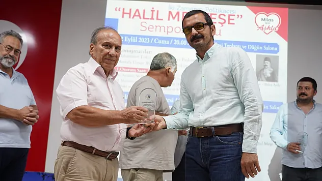 Halil Menteşe'nin çok yönlü kişiliği ele alındı