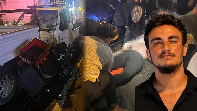Harçlığını çıkarmak için kuryelik yapan üniversite öğrencisi kazada hayatını kaybetti