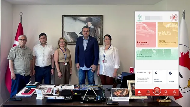 'Hayat 112 Acil' uygulaması Muğla'da tanıtılıyor
