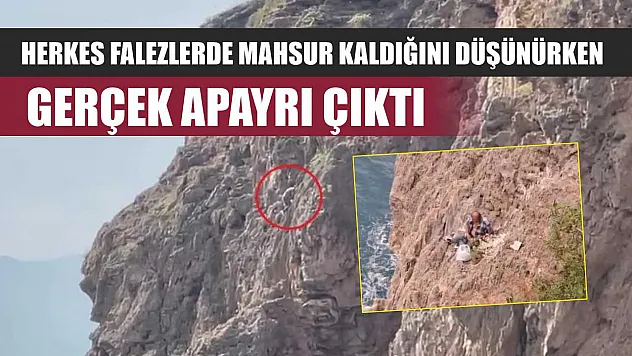 Herkes falezlerde mahsur kaldığını düşünürken gerçek apayrı çıktı