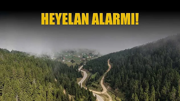Heyelan alarmı