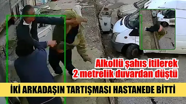 İki arkadaşın tartışması hastanede bitti