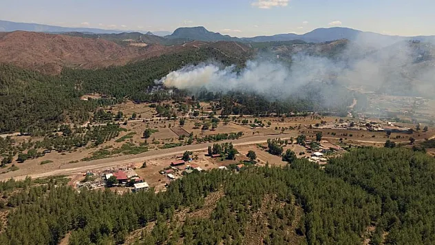 iki ayrı noktada çıkan orman yangını kontrol altına alındı