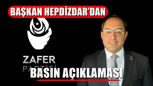 İlçe Başkanı Hepdizdar'dan Basın Açıklaması