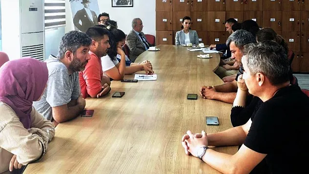 İlçe Milli Eğitim Müdürü İlkay Şumur öğretmenlerle buluştu