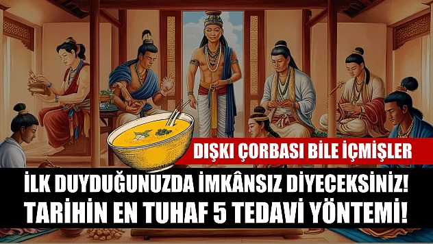 İlk duyduğunuzda imkânsız diyeceksiniz! Tarihin en tuhaf 5 tedavi yöntemi