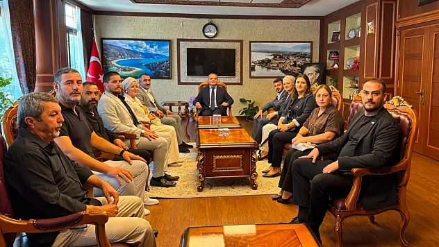 İlk Ziyaret Kaymakam Akkaya'ya