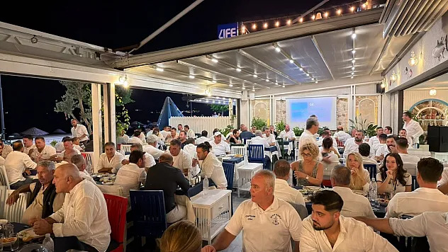 İMEAK Deniz Ticaret Odası başkan adayı Mehmet Eskici, Çalış'ta üyelerle buluştu