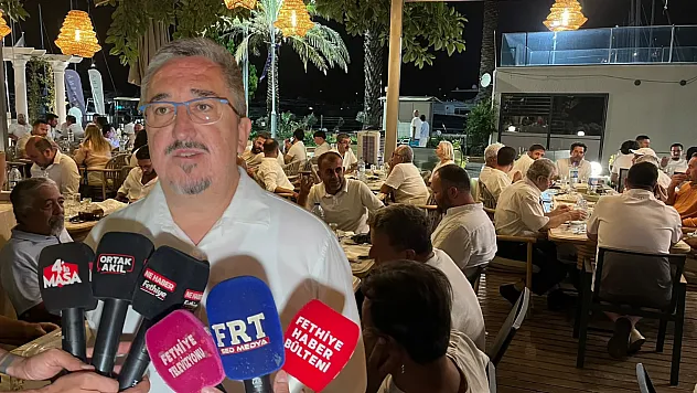 İMEAK Deniz Ticaret Odası Fethiye Şubesi Başkan Adayı Mehmet Eskici, Göcek'te denizcilerle buluştu