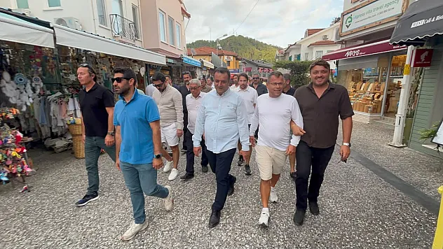 İMEAK Deniz Ticaret Odası seçimleri öncesi İlkay Tugay Göcek'te üyelerle buluştu