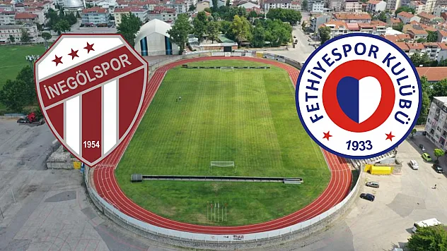 İnegölspor – Fethiyespor ilk 11'ler belli oldu