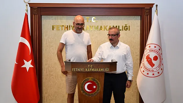 İpekyolu İlçe Kaymakamından Karaman'a Ziyaret