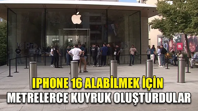 IPhone 16 alabilmek için metrelerce kuyruk oluşturdular