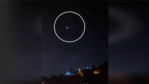 İsrail'e giden füzeler Türkiye'nin en güneyinde görüldü