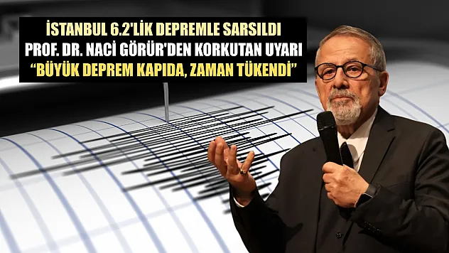 İstanbul 6.2'lik Depremle Sarsıldı: Prof. Dr. Naci Görür'den Korkutan Uyarı 'Büyük Deprem Kapıda, Zaman Tükendi'