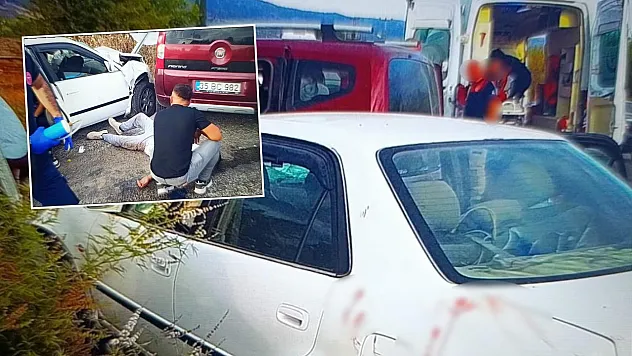 İzmir'de hatalı manevra kazası: 1'i ağır 8 yaralı