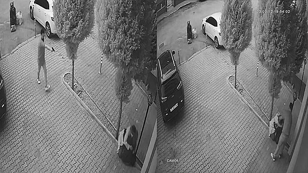 İzmir'de Seher'in Yaralanıp, Annesinin Öldürüldüğü Silahlı Saldırı Kamerada