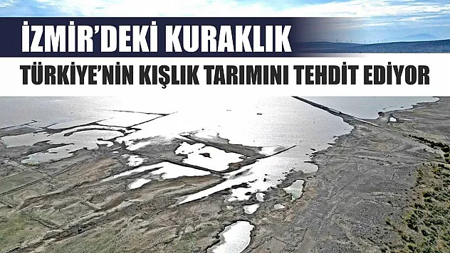 İzmir'deki kuraklık Türkiye'nin kışlık tarımını tehdit ediyor