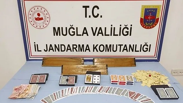 Jandarmadan kumarcılara operasyon
