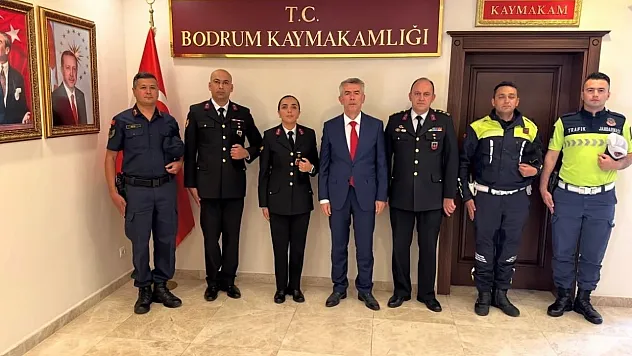 Jandarma Teşkilatı'nın 187. yılında Kaymakam Sırmalı'dan anlamlı kabul